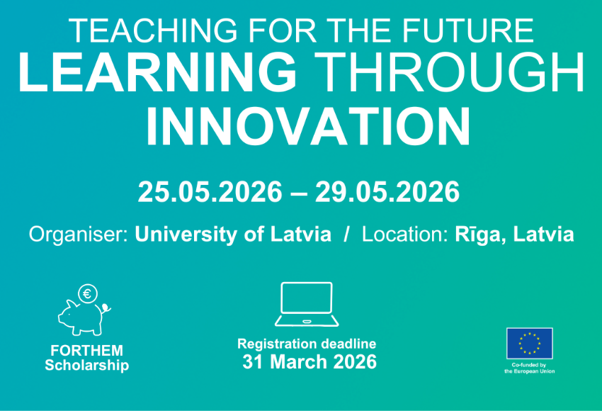 FORTHEM Summer School “Teaching for the Future-Learning through Innovation” in Riga